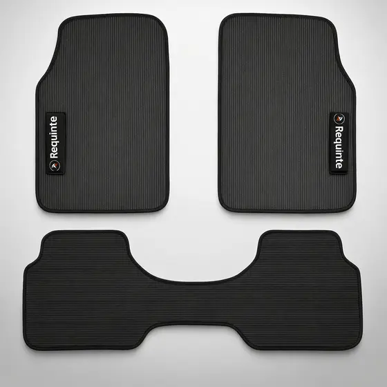 Tapete para Carro Volkswagen (3 Peças) Emborrachado  Universal Premium