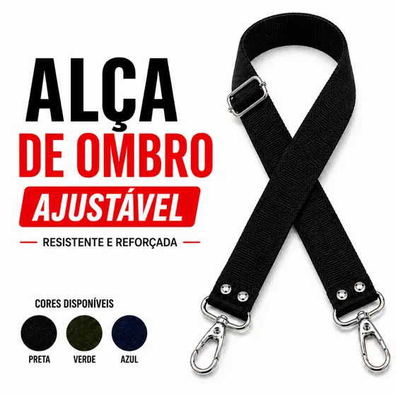 Alça para Bolsa Reforçada Transversal