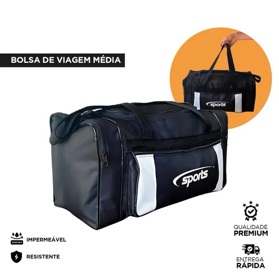 Bolsa Mala de Viagem Impermeável Reforçada