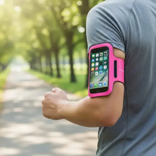 Braçadeira Suporte Porta Celular Braço Corrida Academia