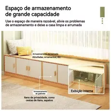 Mesa de cabeceira moderna para quarto,Armário de armazenamento com port Armário de TV, moderno, simples, sala de estar