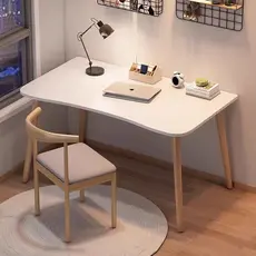 Escrivaninha Mesa Escritório Pc Home Estudo Classic Pés Madeira Retrô