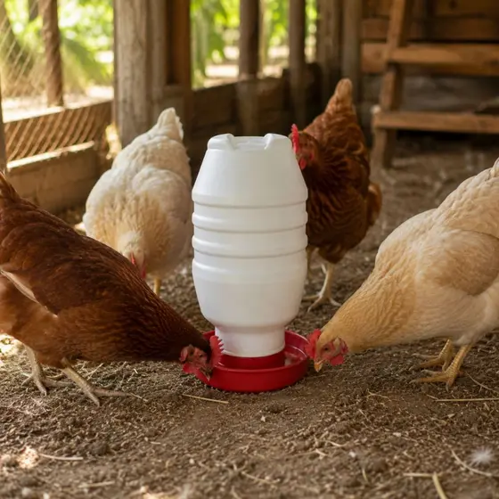 Bebedouro Ecológico Para Frango Aves Galinhas 5 Litros