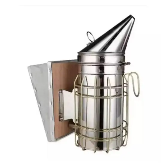 FUMIGADOR FUMEGADOR PARA APICULTURA GALVANIZADO 1,7 LITRO