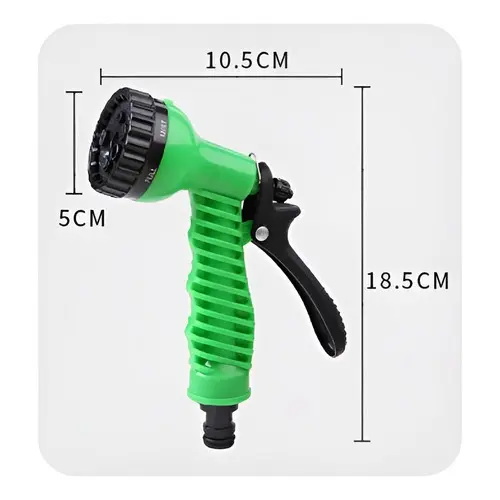 Pistola Esguicho 7 Jatos Da Mangueira Mágica Flexível [O MAIS VENDIDO + ENVIO RAPIDO!]