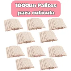 Palitos de Laranjeira para Cutícula Manicure Pedicure Estética Salão de Beleza Spá