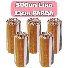Kit Lixas de Unha 13cm Parda Profissional | Manicure, Pedicure, Alongamento | Pronta Entrega