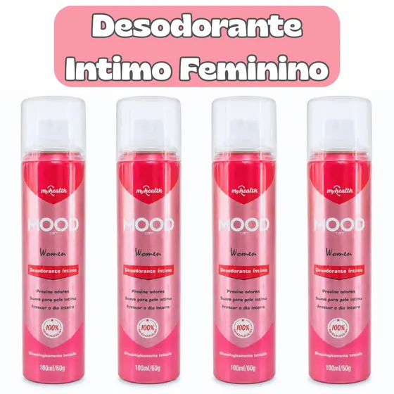 Desodorante Intimo Mood Aerosol 100ml Refrescante