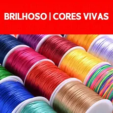 Fio De Seda Fino 1.0 Mm 100 Metros Resistente Cordão Rabo De Rato De Alta Qualidade