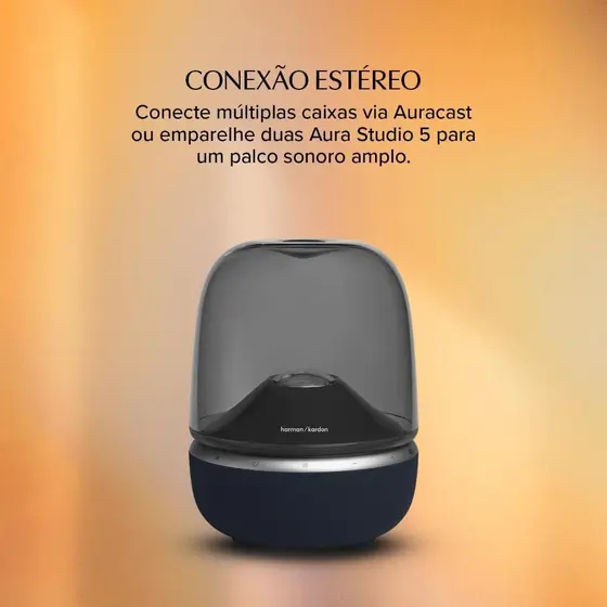 Caixa de Som Bluetooth Harman Kardon Aura Studio 5 160W