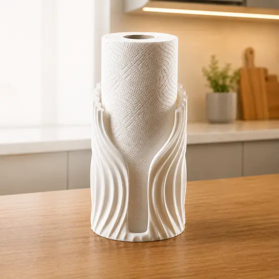 Porta Papel Toalha Suporte Para Rolo De Cozinha Dispenser Organizador