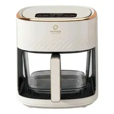 Airfryer De Luxo 110v Ou 220v Gourmet Forma De Vidro Creme