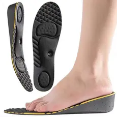2/3/4/5 Cm Almofada Altura Elevador Massagem Nos Pés Sapatos De Magnética Palmilha
