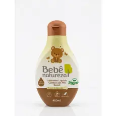 Sabonete Líquido Bebê Natureza 400ml Cabeça aos Pés Extrato de Algodão Sem Lágrimas Hipoalergênico
