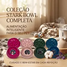 Kit Comedouro Lento + Bebedouro 350ml para Cães e Gatos | Alimentação Saudável | Anti Engasgo