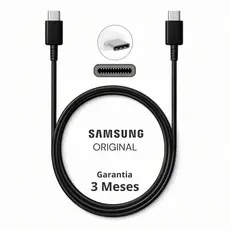 Cabo Samsung Tipo C Turbo A04 A05 A06 A16 A26 A36 S23 S24 S25+ M52 M53 M54 M55 Original Preto