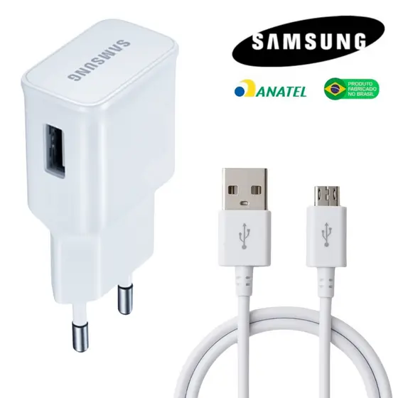 Carregador Rápido Samsung Micro Usb A10 A10s A01 A02 A03 Original