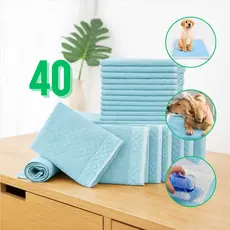 Tapete Higiênico Para Cães Descartável Kit 40 Fraldas Pet 60 x 60cm