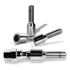 Kit 4 Parafusos Fiat Allen Longo Com Chave - M12x1,25x36mm