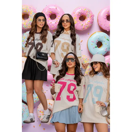 MAX T-SHIRT / CAMISETÃO FEMININA OVERSIZED MAX 79