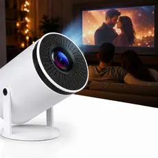 Projetor HD 4K 150" Suporte Tv Box Xbox PS Pc WiFi Bluetooth Cinema em Casa Android Celular