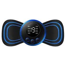 Massageador Adesivo Borboleta para Relaxamento Muscular Portátil Elétrico