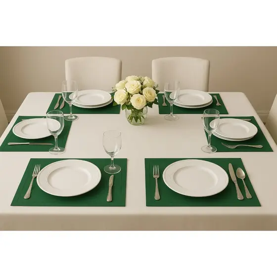 Suplát Mesa Posta; Jogo Americano Retangular em Tecido Oxford 50cmx38cm– Elegância, Alta Qualidade