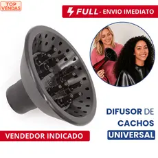 Difusor Cachos Universal Para Secador Taiff Vários Modelos