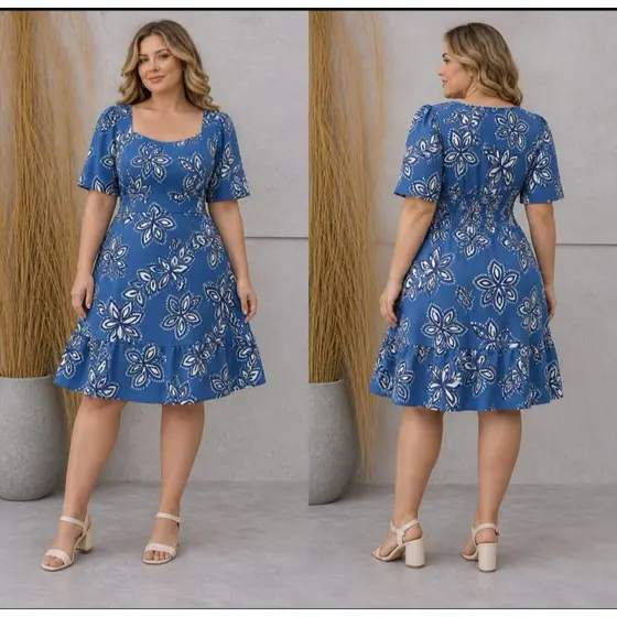 Vestido Feminino Curto Forrado Festa Casual Elegante