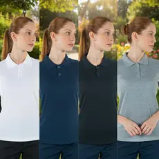 Kit 5 Camisas Baby Look Polo Feminina Para O Dia A Dia Premium