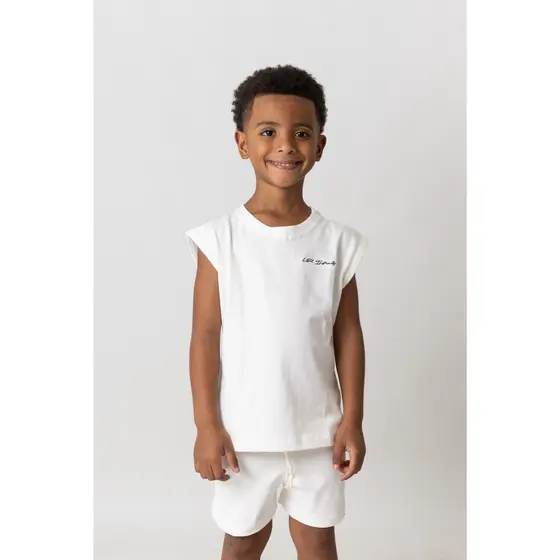 Conjunto Regata e Shorts Bordado Infantil