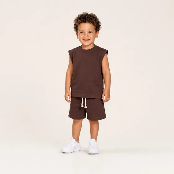 Conjunto Regata e short Liso Infantil