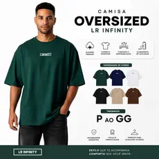 Camisa Adulto Oversized Rubber Lr Infinity