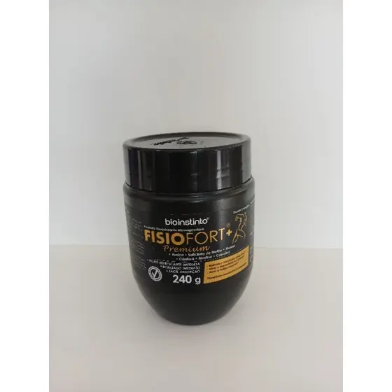 Fisiofort Premium Pomada Massageadora 240g - Alívio de Dor, Relaxamento e Refrescância