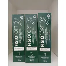 3 Pomada Desodorante Massageadora Fisiofort Bio Instinto 150g - Relaxamento e Desodorante por 12h, 0% Parabenos