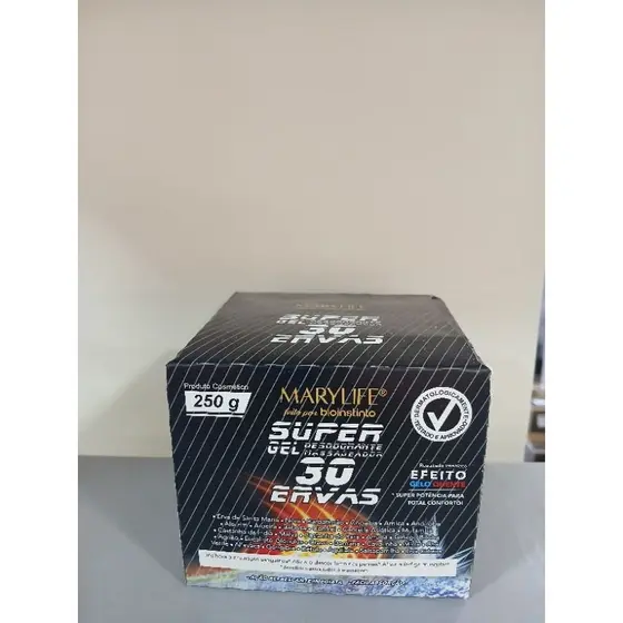 Super Gel 30 Ervas Mary Life 250g - Alívio de Cansaço e Relaxamento Corporal