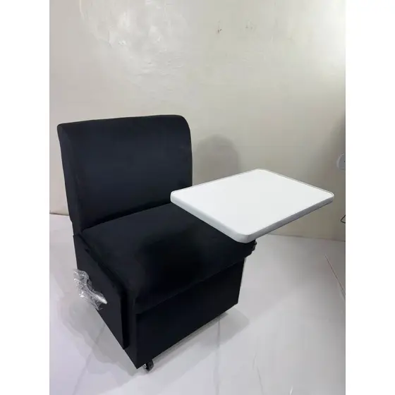 Ciranda de manicure profissional confortável com rodinhas + apoio de mãos + gaveta