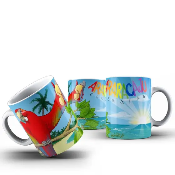 Caneca xícara Aracaju – Lembrancinha Sergipe