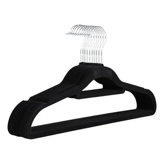 Kit Cabides Veludo Para Roupas Adulto 20 Unidades Resistente