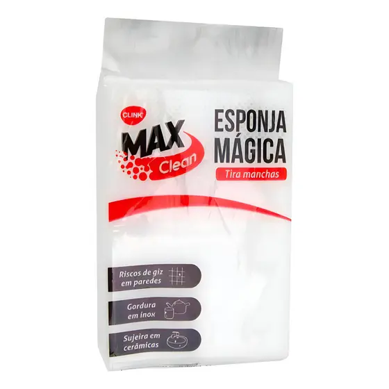 Kit 04 Esponja Magica Premium Tira Manchas Limpeza Pesada