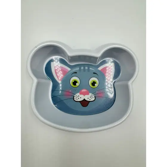 Comedouro/Bebedouro para Pet Cão ou Gato (P) - Estampa Animais | Capacidade: 250 ml