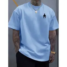 Camiseta masculina cabacete manga curta básica verão