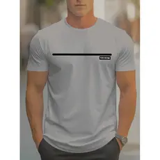 Camiseta Masculina Manga Curta Estampada Algodão ROCK