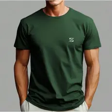 Camiseta Masculina Z Camisa 100% Algodão Confortável várias Cores