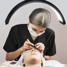 Luminaria Meia Lua Estetica Spa Arco 3 Tons Com controle Remoto Ajustável Salão Beleza Limpeza De Pele