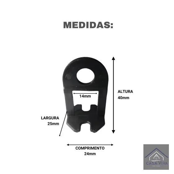 Nivelador de Piso ou Porcelanato de 2mm Caixa com 1000 Und.