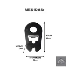 Nivelador de Piso ou Porcelanato de 2mm Caixa com 1000 Und.