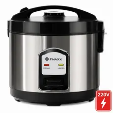 Panela Arroz Eletrica Fmaxx 10 Xicaras 1.8l 700w Inox 220v 60hz