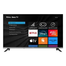 Smart TV 40” P40CRA Philco Full HD Wi-Fi HDMI USB Conversor Digital