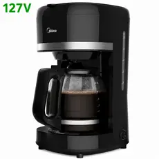 Midea Cafeteira Elétrica Preta 1,5L -110V